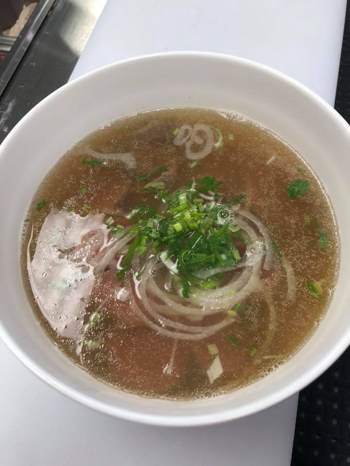 A bowl of pho from Pho Basil, S. College Rd. Wilmington, NC.