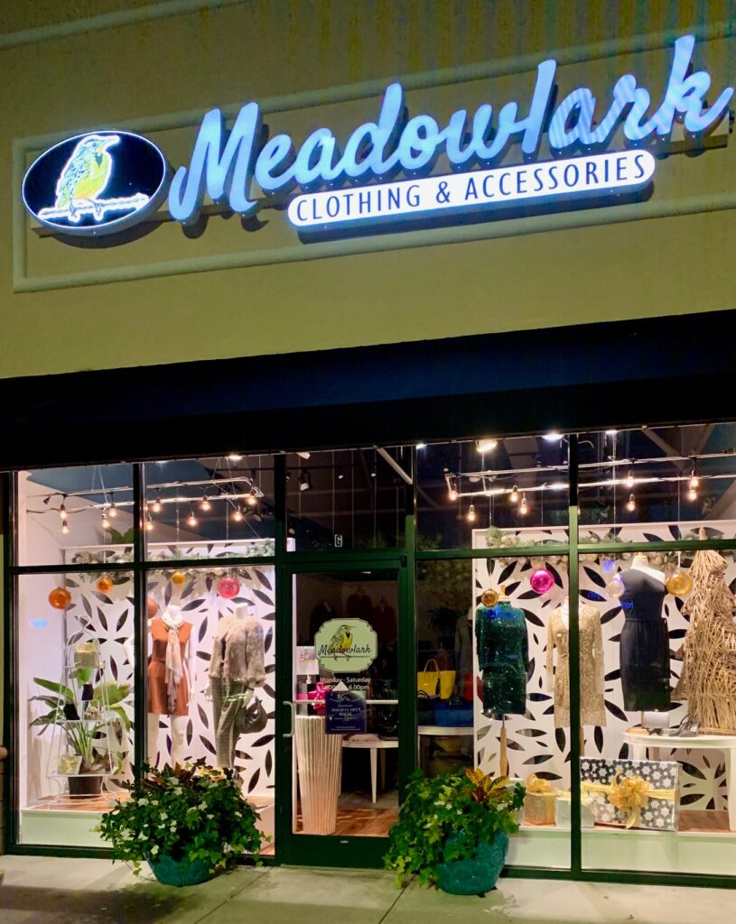 Exterior picture of Meadowlark; one of our 8 boutiques in Wilmington we love