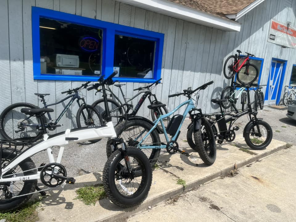 Blue Clay Bikes exterior