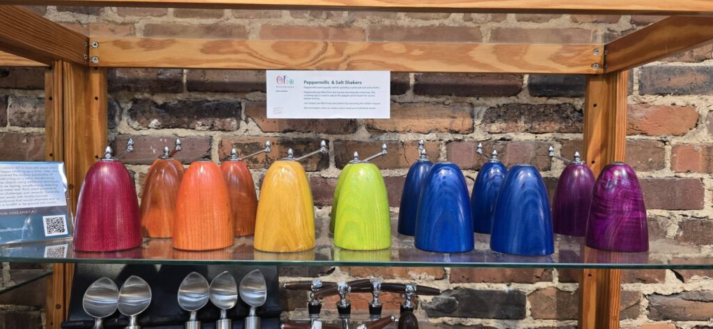 Inventory at Port City Pottery & Fine Crafts in Downtown Wilmington's The Cotton Exchange