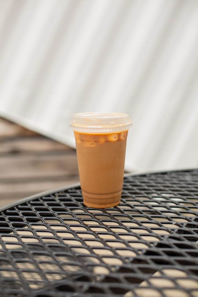 Iced coffee from Blue Cup Roastery in downtown Wilmington's Cargo District