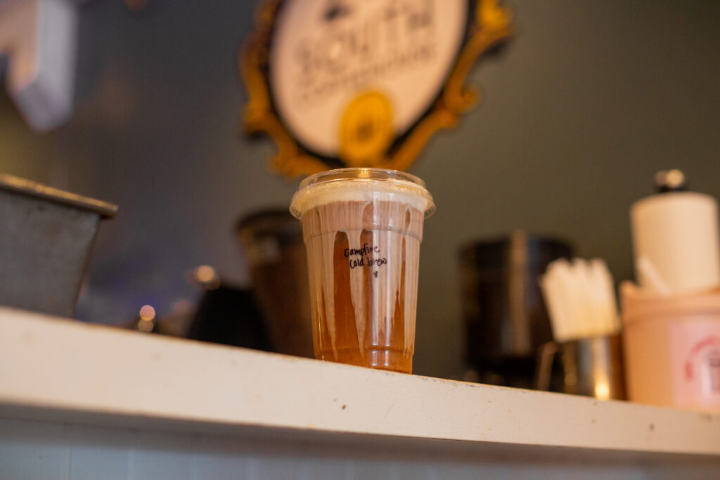 Iced coffee from 24 South Coffee House for Local Spots for College Students on a Budget Arth Real Estate Group 