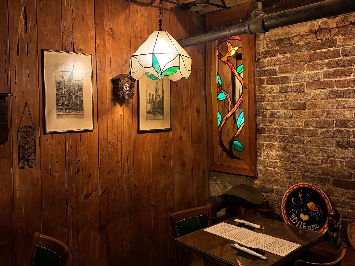 Interior of The German Cafe in Downtown Wilmington's The Cotton Exchange