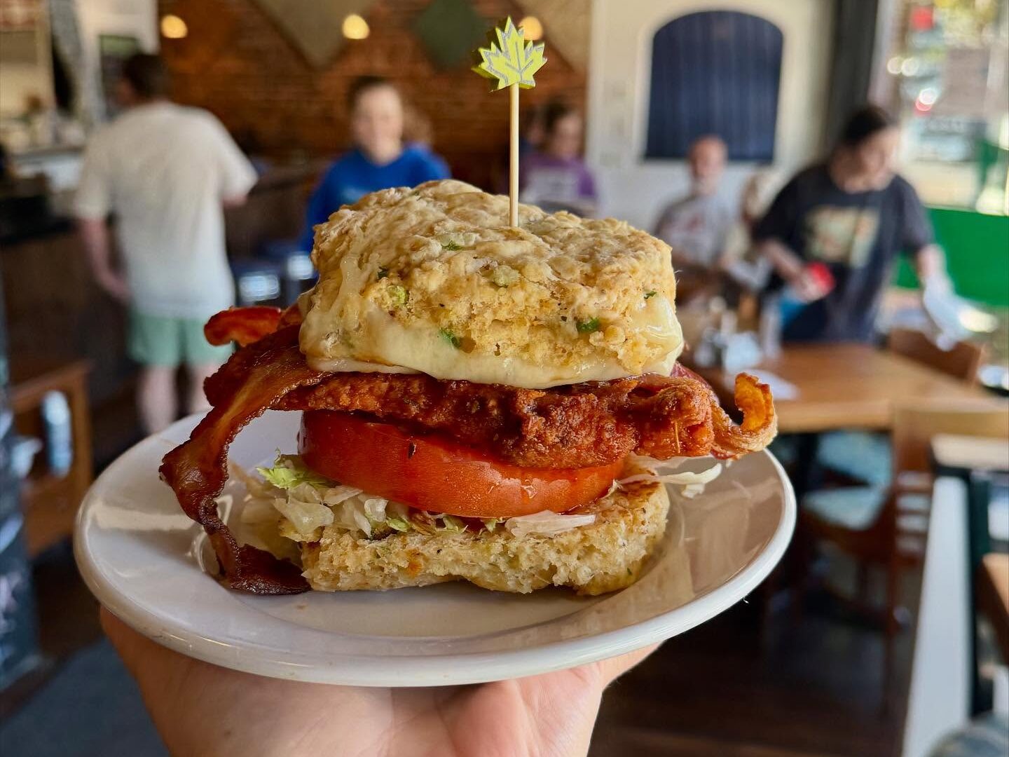 BLT sandwich from The Basics, located in Downtown Wilmington's The Cotton Exchange